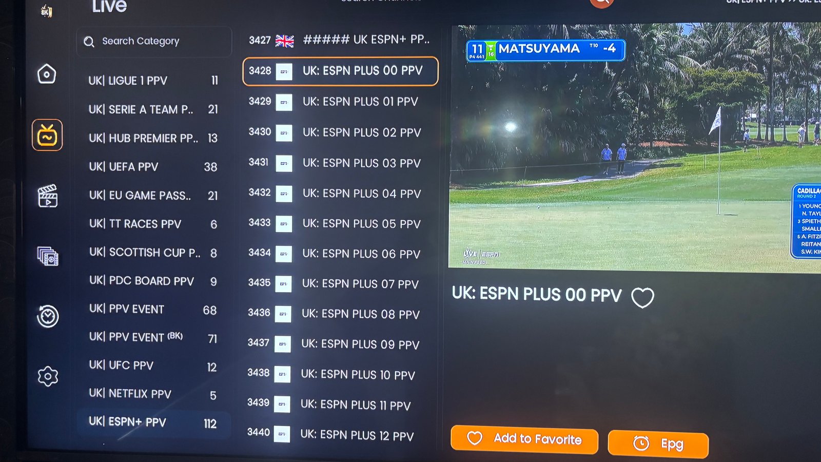 IPTV Subscription UK - Strong 8K streaming service with 53670 channels