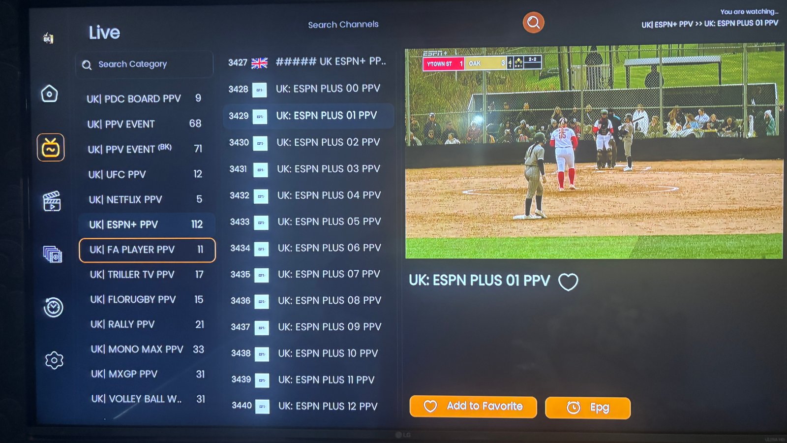 Strong 8K IPTV UK streaming service with crystal clear 8K resolution