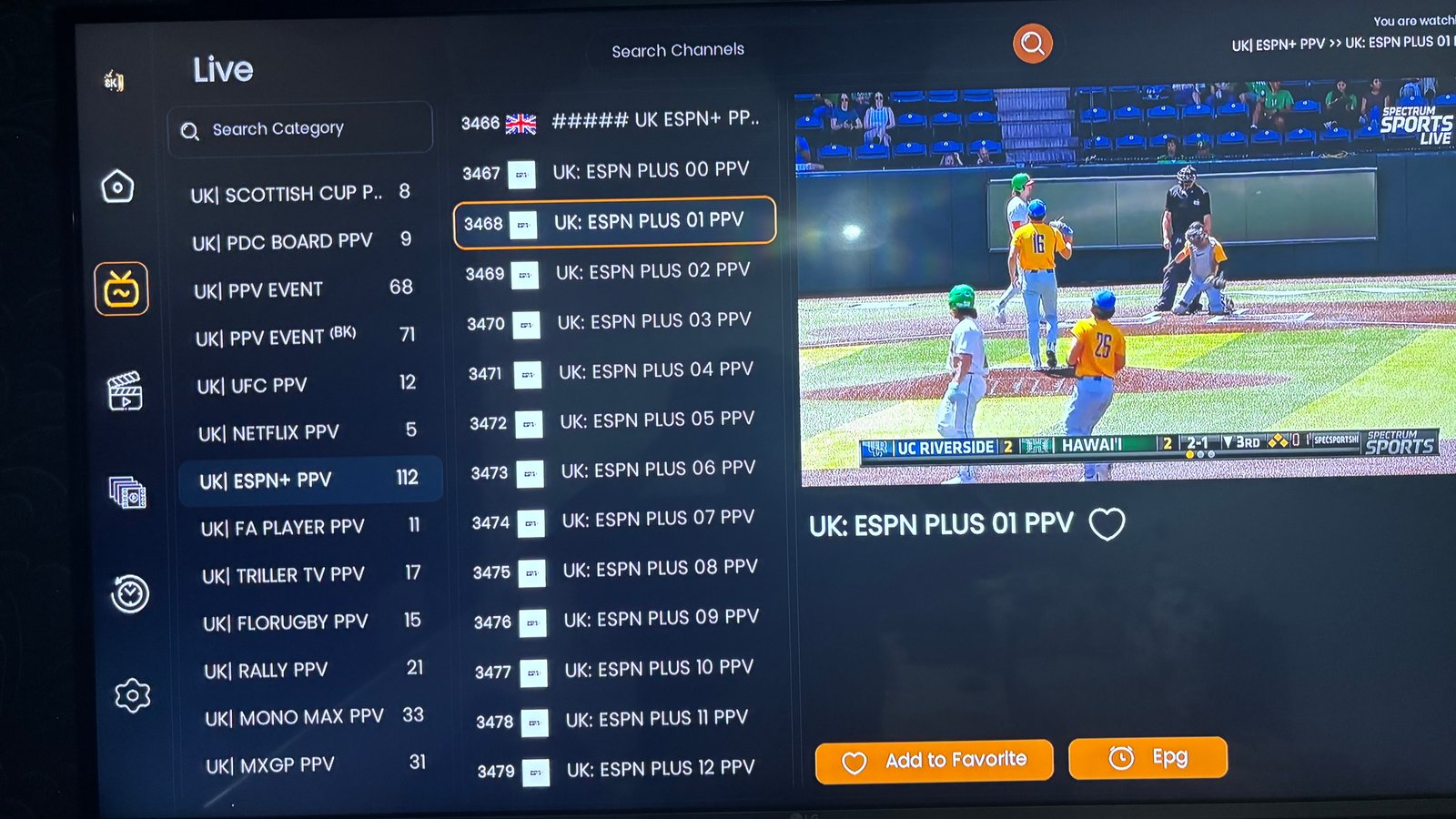 Premier League football streaming in 8K quality on Strong 8K IPTV